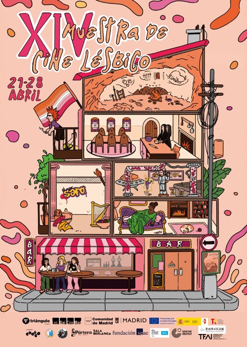 Arranca la 14ª edición de la muestra de cine lésbico de Madrid del 21 al 28 de abril