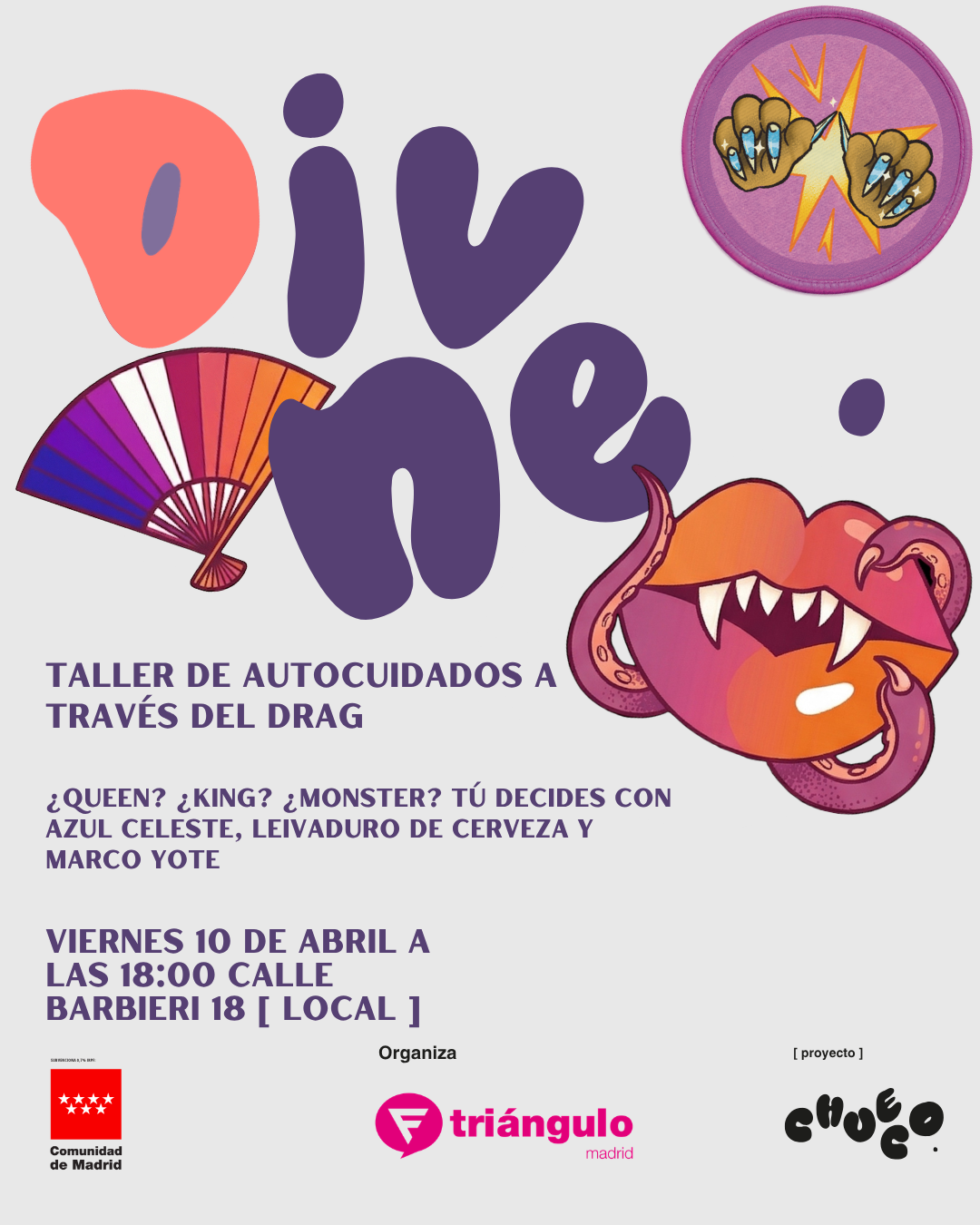 Taller de Drag para todes