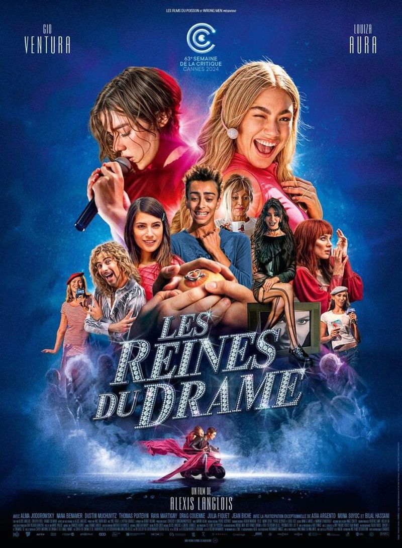 Alexis Langlois presenta su película "Las reinas del drama"