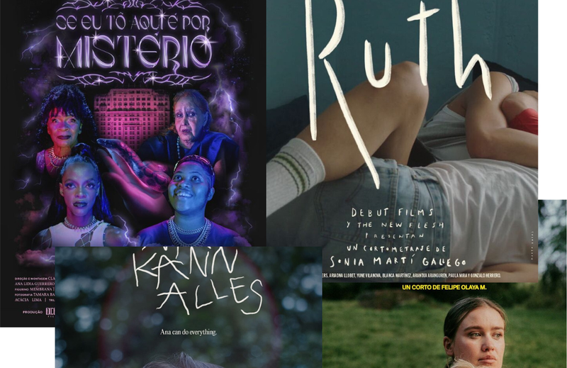 Cortometrajes presentados por sus propias directoras